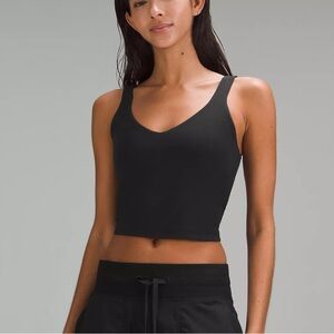 LULULEMON Align Tank Top Black V Neck